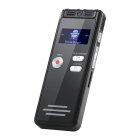 Mini Digital Voice Recorder, Noise Reduction Recording Device, Rechargeable Portable Voice Recorder, Music Playback Voice Recording Device, For Work Lectures Meetings Interviews 16GB
