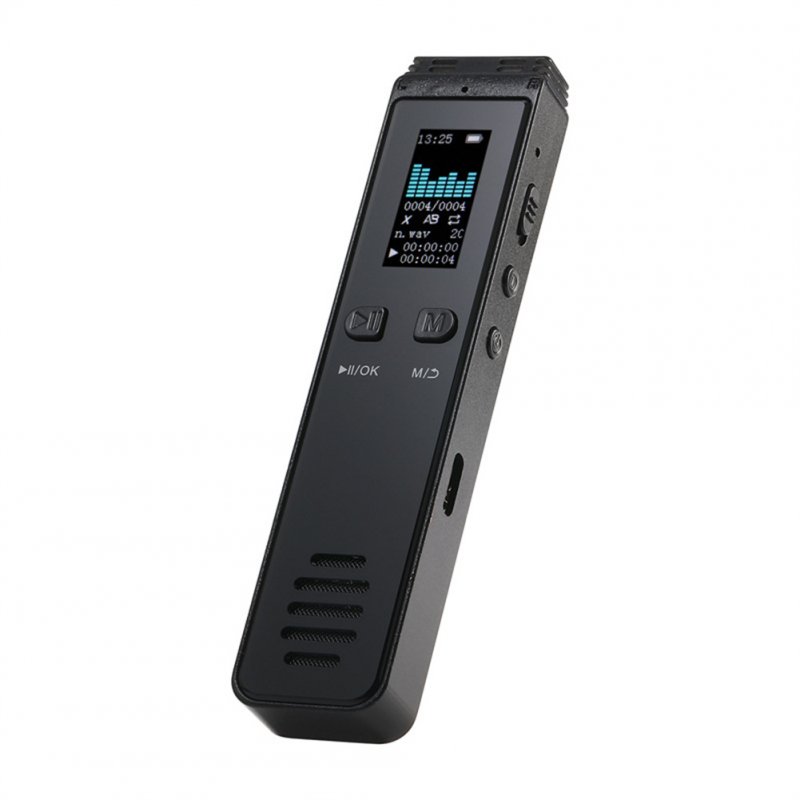 Mini Digital Voice Recorder Dynamic Recording Device Rechargeable Voice Recorder