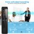 Mini Digital Voice Recorder Dynamic Noise Reduction Recording Device Rechargeable Portable Voice Recorder 32GB