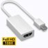 Mini Display Port DP to HDMI Adapter Cable for Macbook Pro Air 1080P white