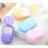 Mini Disposable Hand Washing Cleaning Paper Soap Flakes For Laundry Hand Washing Camping Outdoor Soap Sheets