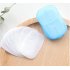 Mini Disposable Hand Washing Cleaning Paper Soap Flakes For Laundry Hand Washing Camping Outdoor Soap Sheets