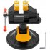 Mini Drill Press Vice With Suction Cup  360 Rotatable Adjustable Table Vise  Table Bench Vice Clip On Tool For Jewelry Nuclear DIY Craft Sculpture Black   sucti