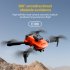 Mini Drone 4k HD Dual Camera Fpv RC  Drone Obstacle Avoidance Helicopter Folding Quadcopte Toys Black 3 Batteries