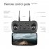 Mini Drone 4k HD Dual Camera Fpv RC  Drone Obstacle Avoidance Helicopter Folding Quadcopte Toys Black 3 Batteries