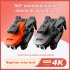 Mini Drone 4k HD Dual Camera Fpv RC  Drone Obstacle Avoidance Helicopter Folding Quadcopte Toys Black 3 Batteries