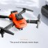 Mini Drone 4k HD Dual Camera Fpv RC  Drone Obstacle Avoidance Helicopter Folding Quadcopte Toys Black 3 Batteries