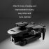 Mini Drone 4k HD Dual Camera Fpv RC  Drone Obstacle Avoidance Helicopter Folding Quadcopte Toys Black 3 Batteries