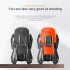 Mini Drone 4k HD Dual Camera Fpv RC  Drone Obstacle Avoidance Helicopter Folding Quadcopte Toys Black 3 Batteries