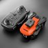 Mini Drone 4k HD Dual Camera Fpv RC  Drone Obstacle Avoidance Helicopter Folding Quadcopte Toys Black 3 Batteries