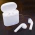 Mini Earbuds Earphone Wireless Bluetooth Headsets Headphones black Binaural with charging box