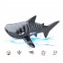 Mini Electric Shark Remote Control Boat Bionic Fish Submersible Infrared Control Summer Water Toy Orange