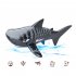 Mini Electric Shark Remote Control Boat Bionic Fish Submersible Infrared Control Summer Water Toy Lake Blue