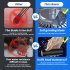 Mini Electric Shaver With High Power Motor Double Ring Cover Net Waterproof Ideal Gift For Men Male Car Home Using 2 Pcs Kit B