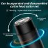 Mini Electric Shaver With High Power Motor Double Ring Cover Net Waterproof Ideal Gift For Men Male Car Home Using 2 Pcs Kit A