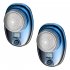 Mini Electric Shaver With High Power Motor Brushless Motor Digital Display Screen Ideal Gift For Men Male 4 Pcs Kit gradient blue
