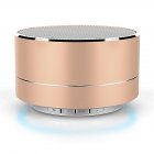 Mini Exquisite Super Bass Portable Bluetooth Wireless Stereo Speaker for Smartphone Tablet gold