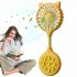 Mini Fan USB Rechargeable Portable Suction Cup Folding Fan Personal Outdoors Little Fan For Outdoor Indoor Office Travel White