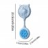 Mini Fan USB Rechargeable Portable Suction Cup Folding Fan Personal Outdoors Little Fan For Outdoor Indoor Office Travel White