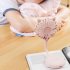 Mini Fan USB Rechargeable Portable Suction Cup Folding Fan Personal Outdoors Little Fan For Outdoor Indoor Office Travel pink