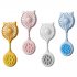 Mini Fan USB Rechargeable Portable Suction Cup Folding Fan Personal Outdoors Little Fan For Outdoor Indoor Office Travel White