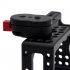Mini Field Monitor Quick Release Plate for LCD Monitor Magic Arm LED Light Camera Camcorder Rig black