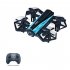 Mini Fixed Height Remote Control Quadcopter With Colorful Led Lights Children Flight Training Small Drone Toy blue