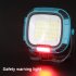 Mini Flashlight Waterproof High Brightness Strong Light USB Rechargeable Portable Emergency Light For Outdoor Camping Fishing External battery