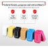 Mini Flip Mobile Phone 0 66  Smallest Cell Phone Wireless Bluetooth FM Magic Voice Handsfree Earphone for Kids rose Red