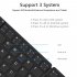 Mini Foldable Wireless Bluetooth Keyboard for ipad Iphone Macbook PC Computer Android Tablet  black