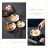 Mini Frying Pan Nonstick Skillet With Wooden Handle Stainless Steel Uncoated Fry Pan Induction 16CM