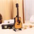 Mini Full Angle Folk Guitar Guitar Miniature Model Wooden Mini Musical Instrument Model Collection L  20CM Acoustic guitar full angle