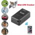 Mini GPS Tracker Tracking Device Real time Locator Magnetic Enhanced Locator Automobiles GPS Trackers black