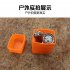 Mini Gas Stove Portable Foldable Aluminum Alloy Gas Furnace Outdoor Picnic Cooking Camping Supplies AT6312 red ignition