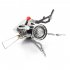 Mini Gas Stove Portable Foldable Aluminum Alloy Gas Furnace Outdoor Picnic Cooking Camping Supplies AT6312 red ignition