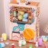 Mini Gashapon Machine Funny Cartoon Animal Doll Figures Capsule Vending Machine Dispenser For Kids Gifts Cartoon  with 12 gashapons 