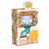 Mini Gashapon Machine Funny Cartoon Animal Doll Figures Capsule Vending Machine Dispenser For Kids Gifts Animals  with 12 gashapons 