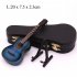 Mini Guitar Miniature Model Classical Guitar Miniature Wooden Mini Musical Instrument Model Collection L  20cm Classical guitar blue