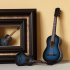 Mini Guitar Miniature Model Classical Guitar Miniature Wooden Mini Musical Instrument Model Collection L  20cm Classical guitar blue
