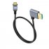 Mini HD Multimedia Interface To HD Multimedia Interface Cable Adapter 8K High Speed HD Thin Cable Right Angle Male To Male Cord For Tablet Graphics Video Card r