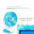 Mini Handheld Clip On Fan Portable Usb Rechargeable 720 Degree Rotation Quiet Desk Fan For Home School black