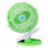 Mini Handheld Clip On Fan Portable Usb Rechargeable 720 Degree Rotation Quiet Desk Fan For Home School black