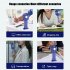 Mini Handheld Fan Led Display Usb Charging Portable Large Wind Small Fan For Summer Outdoor Sport Pearl White  4000mA 