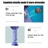Mini Handheld Fan Led Display Usb Charging Portable Large Wind Small Fan For Summer Outdoor Sport Pearl White  4000mA 