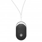 Mini Hanging Neck Negative  Ion Air Purifier Portable Pm2 5  Formaldehyde Removal  Necklace black