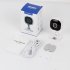 Mini Hd 5mp Wireless Ip Camera Cctv 2 4g Wifi Camcorder PTZ Security Surveillance Camera Smart Auto Tracking Monitor black