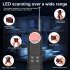 Mini Hidden Camera Detectors Anti Spy Detector Tracker Wireless Signal Scanner Device For Office Bedroom Cars Indoor black