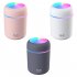 Mini Humidifier Personal Desktop Humidifier 300ml Volume 2 Mist Modes Super Quiet USB Power Supply Humidifier For Car Office Room Bedroom Dark gray300ml USB mod