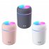 Mini Humidifier Personal Desktop Humidifier 300ml Volume 2 Mist Modes Super Quiet USB Power Supply Humidifier For Car Office Room Bedroom Dark gray300ml USB mod