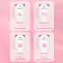 Mini Humidifier With Colorful Night Light 250ml Large Capacity Home Desktop Cool Mist Aroma Diffuser Purifier Pink  Cat